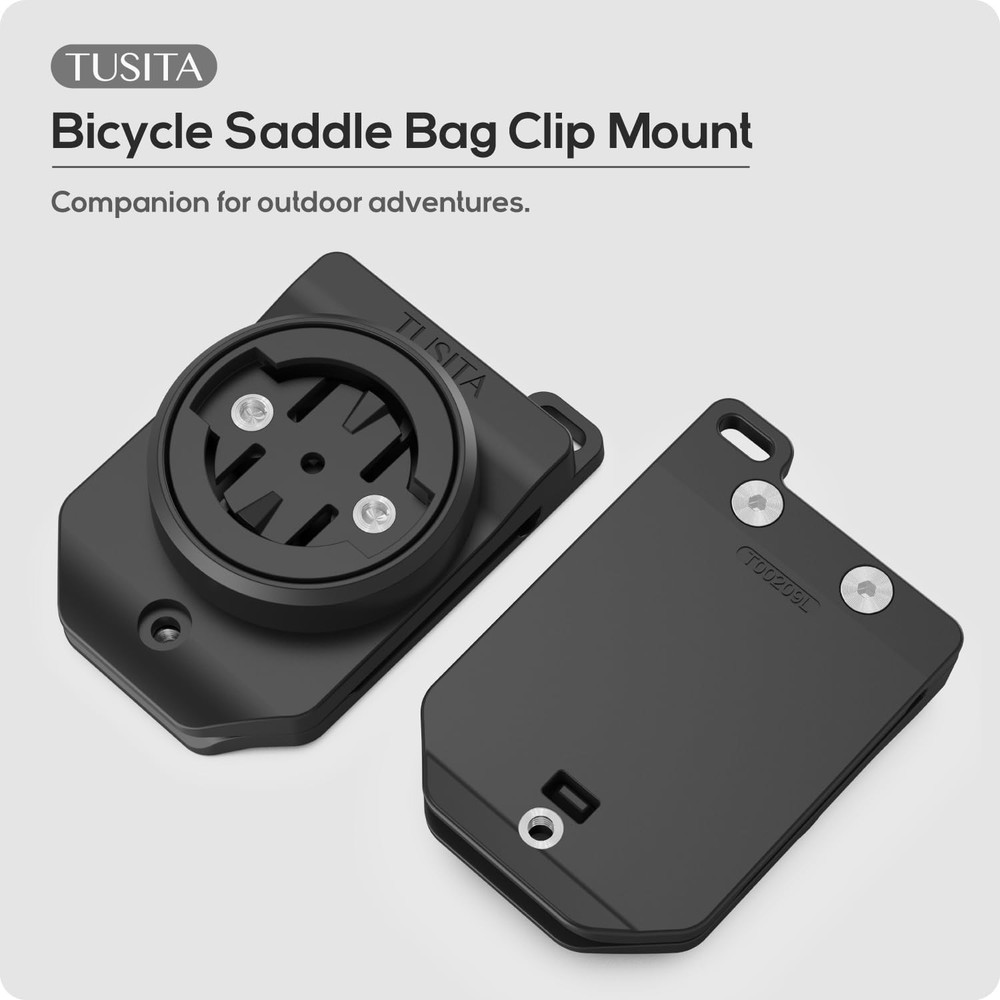 Lightweight & Durable Saddle Bag Clip Mount for Garmin Varia - Maximum Security