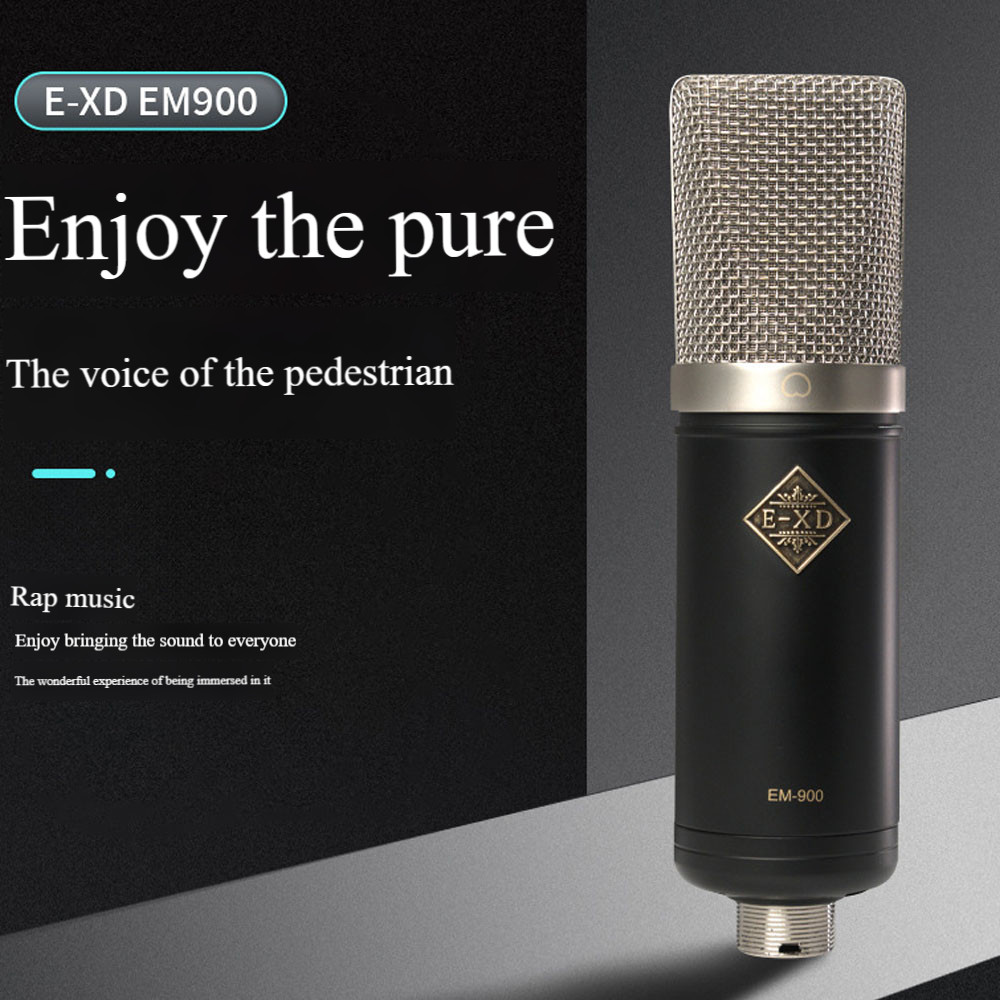New EXD EM-900 condenser microphone, specifically designed for studios/live sing
