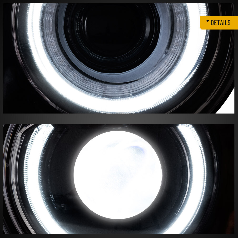 VLAND For Dodge Challenger SXT RT SRT 2008-2014 Projector Headlights Assembly