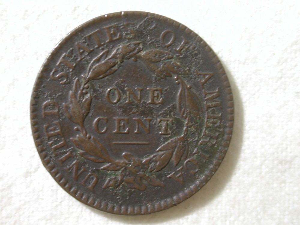 1817 U.S. Large Cent Coronet Type 13 Stars