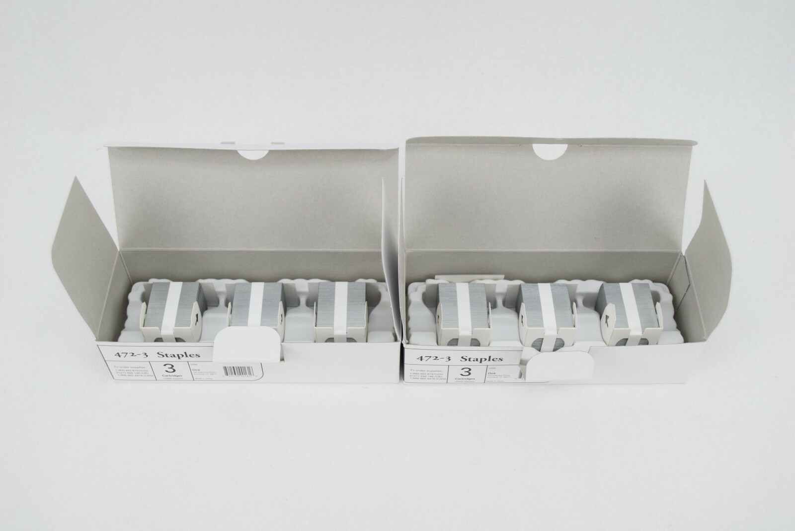 Oce 472-3 Staple Cartridges 6 Cartridges  Lot of 2 Packs