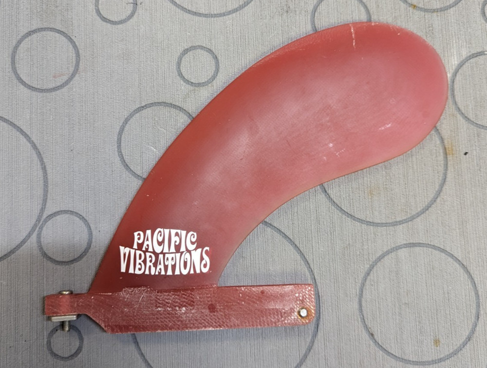 Pacific Vibrations Squirrel Tail Longboard Fin 7.0"