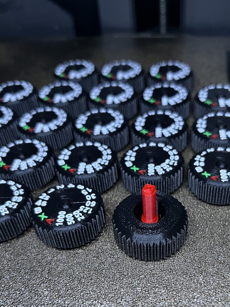 Pentax 645N Shutter Speed Dial 3d Printed Replacement