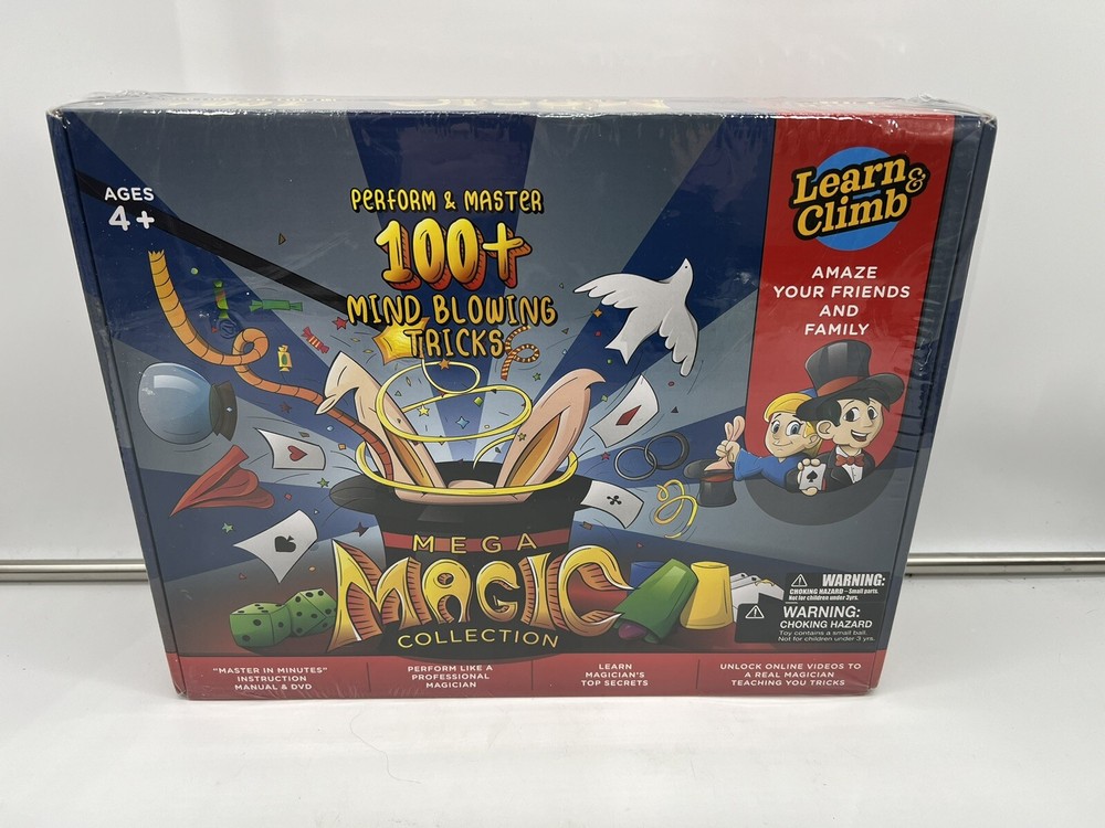 Mega Magic Collection Learn & Climb Magic Kit New And Sealed!
