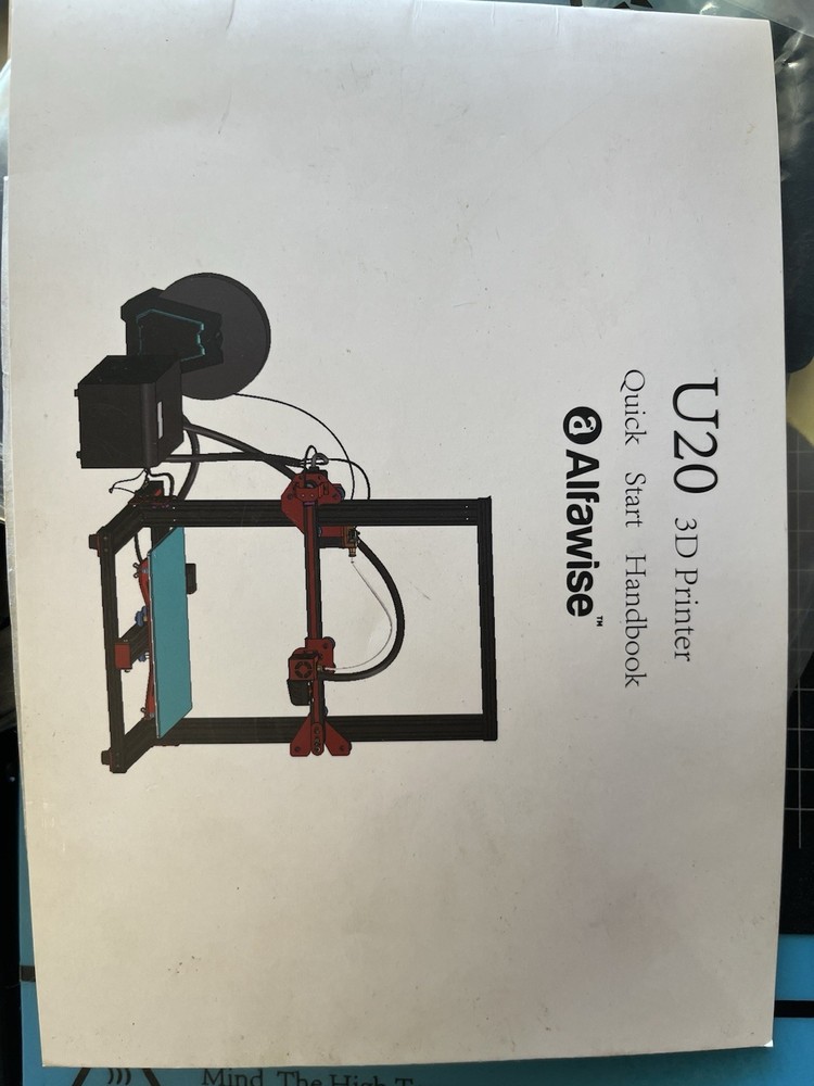 Working, Used Alfawise 3D Printer