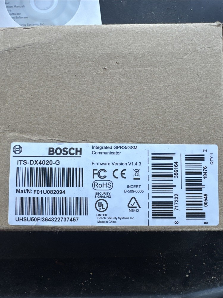 Bosch DX4020 Conettix Ethernet Network Interface Module ITS-DX4020-G