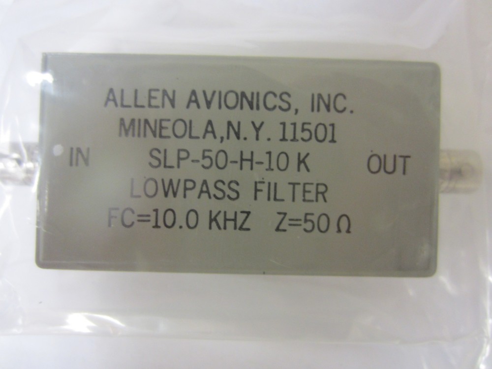 SLP50H-10K Filter10K Low Pass, Quantity 2
