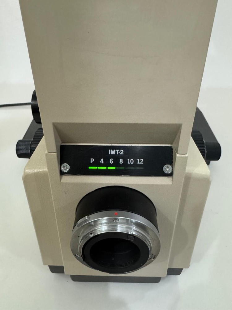 Olympus IMT-2 Inverted Fluorescence Microscope w/ LWD CDPlan & SPlan Objectives