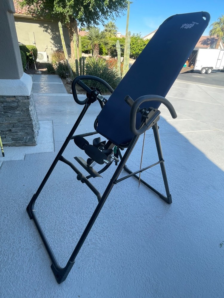 Teeter Inversion Table, Blk, comfortable headrest, easy inverting