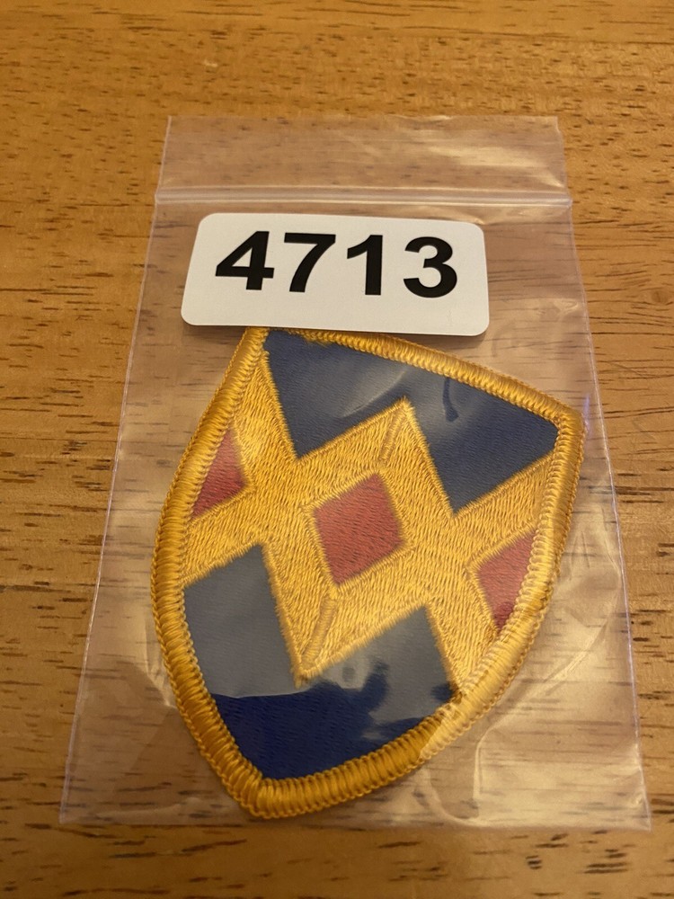 US Army 23rd Support Brigade Patch INV4713