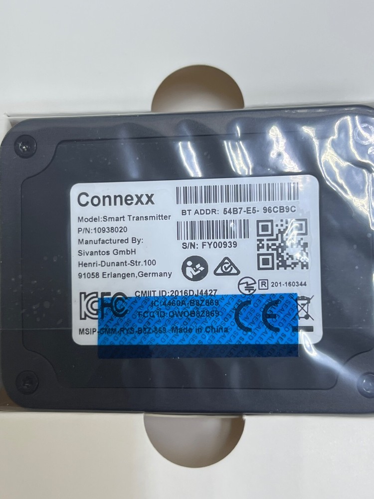 Connexx Bluetooth Smart Transmitter PN:10938019