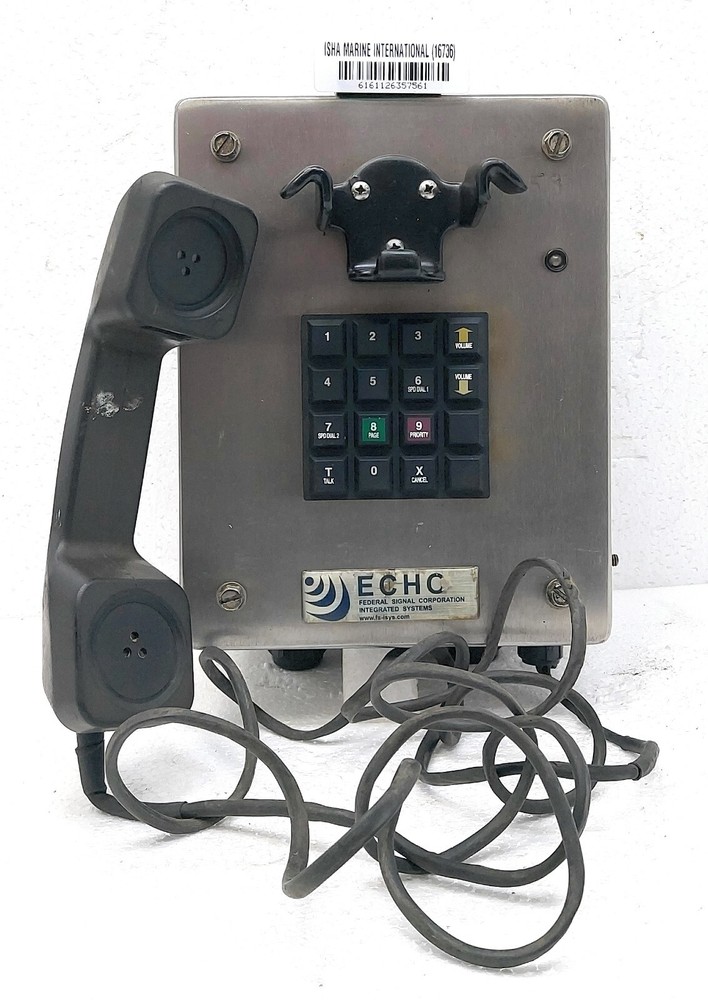 Federal Signal 81461807A E2-HND 2 Digital Intercom Station