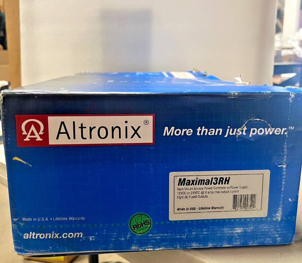 New Altronix Maximal3RH Access Power Controller