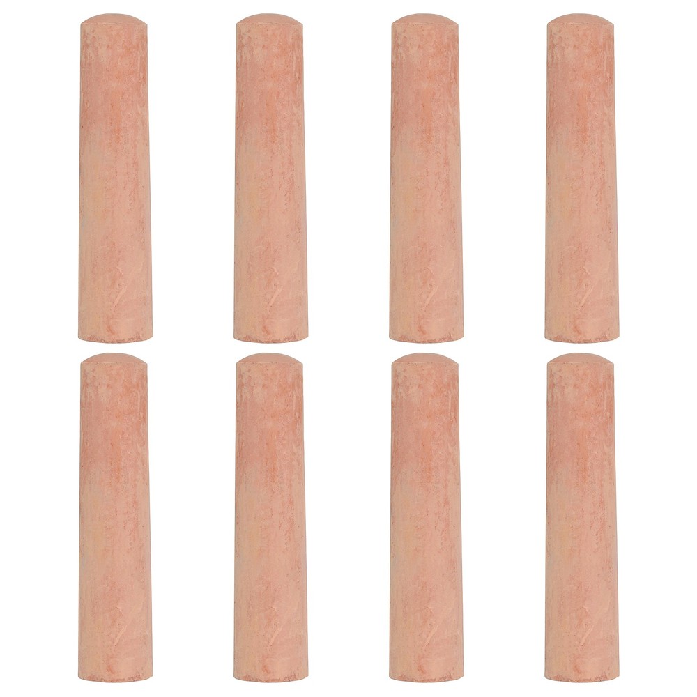 8 PCS Dustless Chalk, Brown Sidewalk Chalk Large Solid Huge for Outdoor
