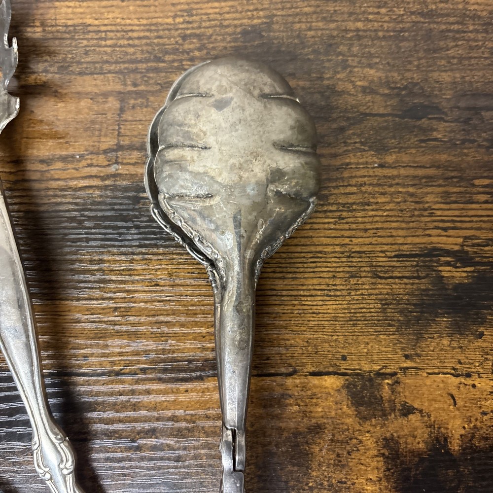 Vintage Serving Tools Tongs Spaghetti Spoon Lot of 3