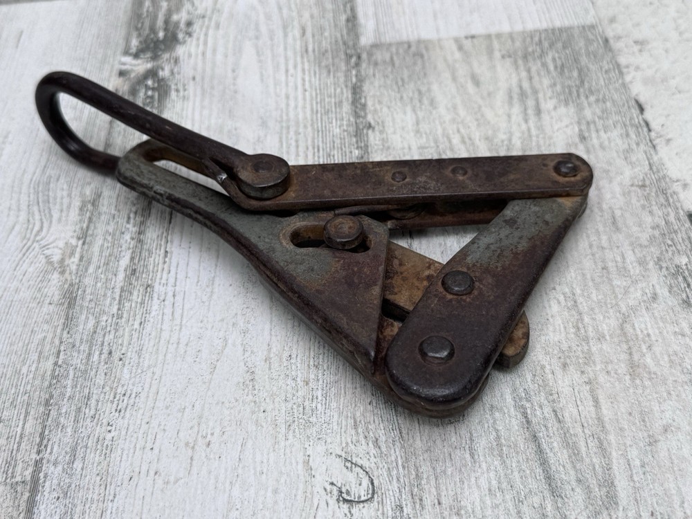 Vintage Klein Tools 1613-30 Chicago Grip Cable Pulling Lineman Tool USA