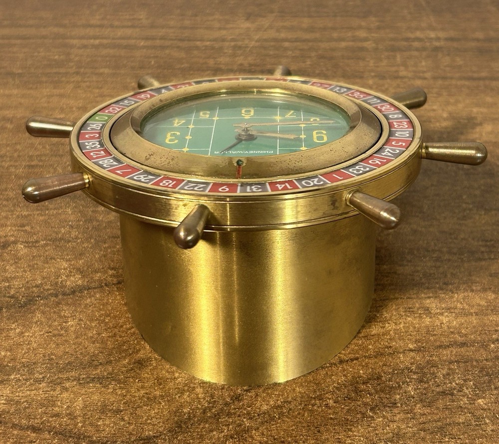 Phinney Walker Roulette Clock