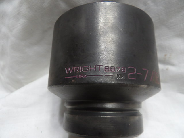 Wright 1" Drive 2-7/16" Impact Socket 8878 USA