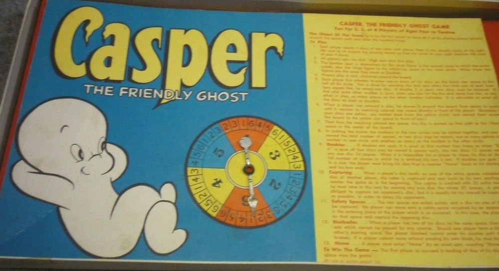 1959 CASPER THE FRIENDLY GHOST GAME-COMPLETE Cartoon Game