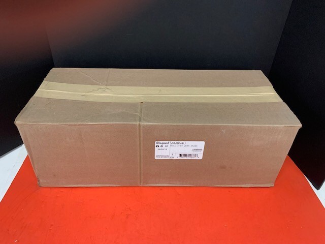 Legrand Wall Mount Vertical Equipment Bracket WMBV4U 4RUBK