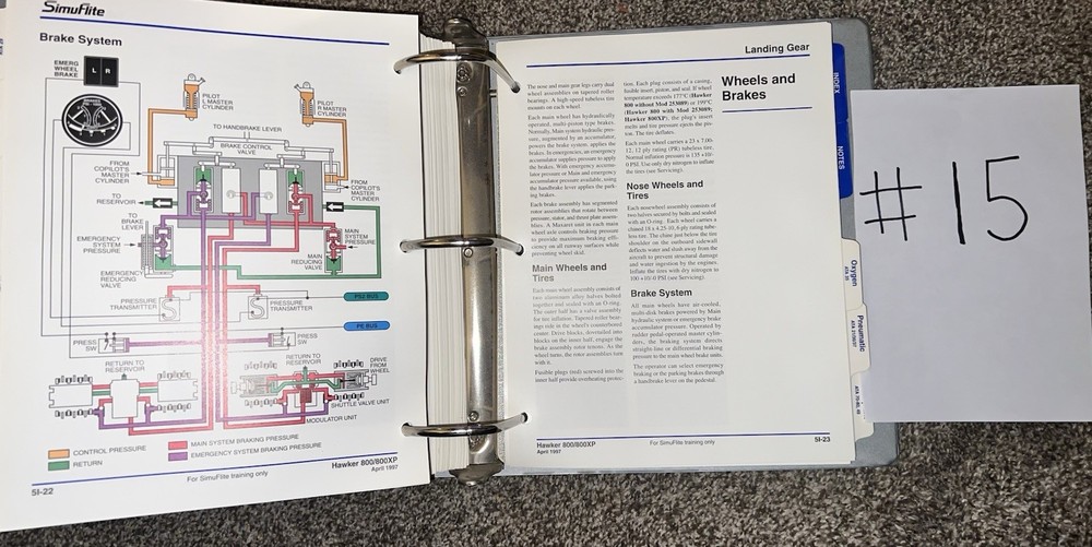 SimuFlite Hawker 800/800XP Technical Manual