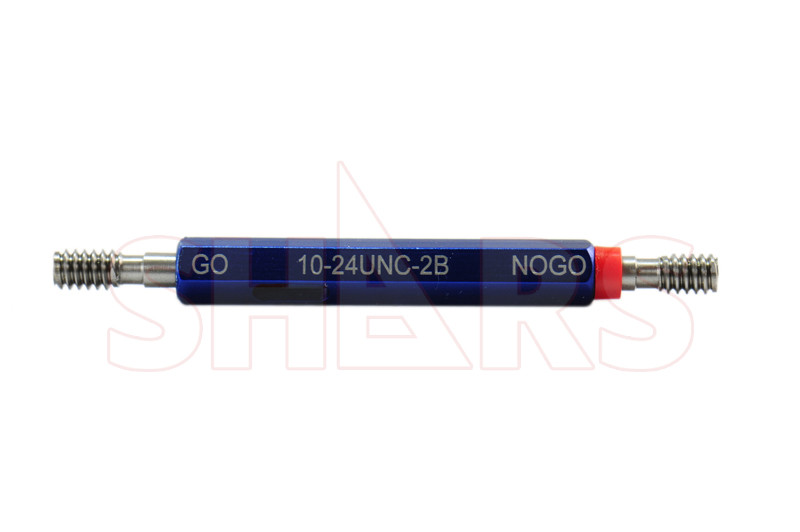 Shars 10-24UNC Go/No Go Double End Thread Plug Gage Class Fit 2B New ![