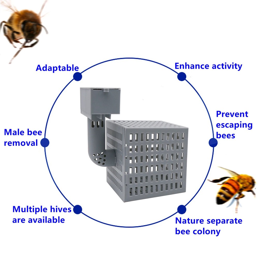 1 Pcs Apiculture Automatic Bee Divider Bee Separation Tool Prevent Escaping