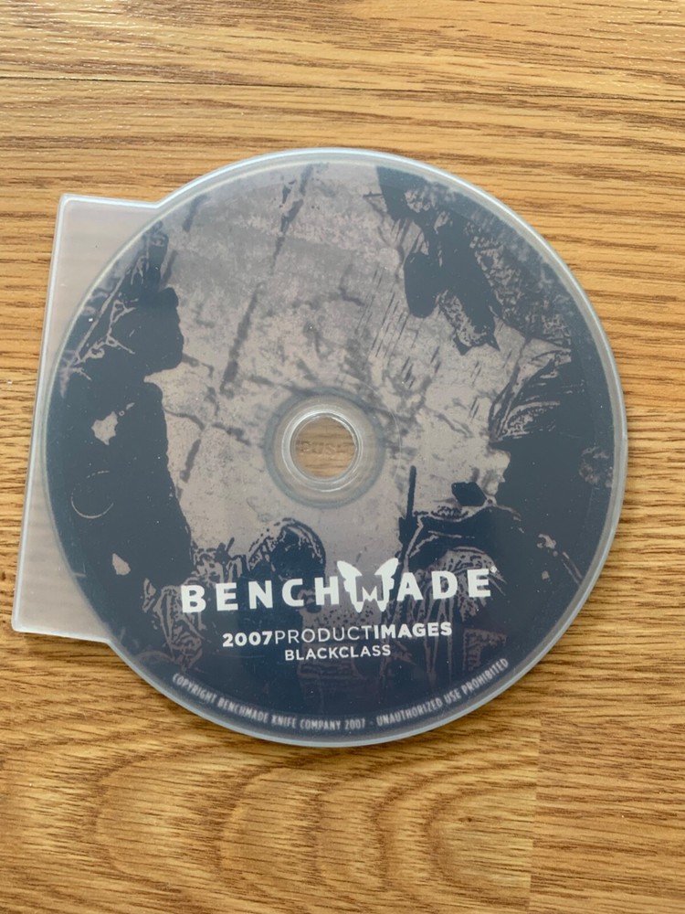 BENCHMADE 2007 PRODUCT IMAGES CD