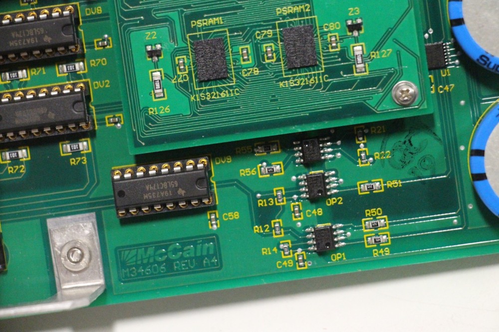 McCain CPU MODULE 2070-1B real-time operating system M34607 M34606 ECONOLITE