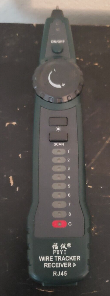 Fuyi RJ45 Electrical Wire Finder Line Receiver Cable Tracker