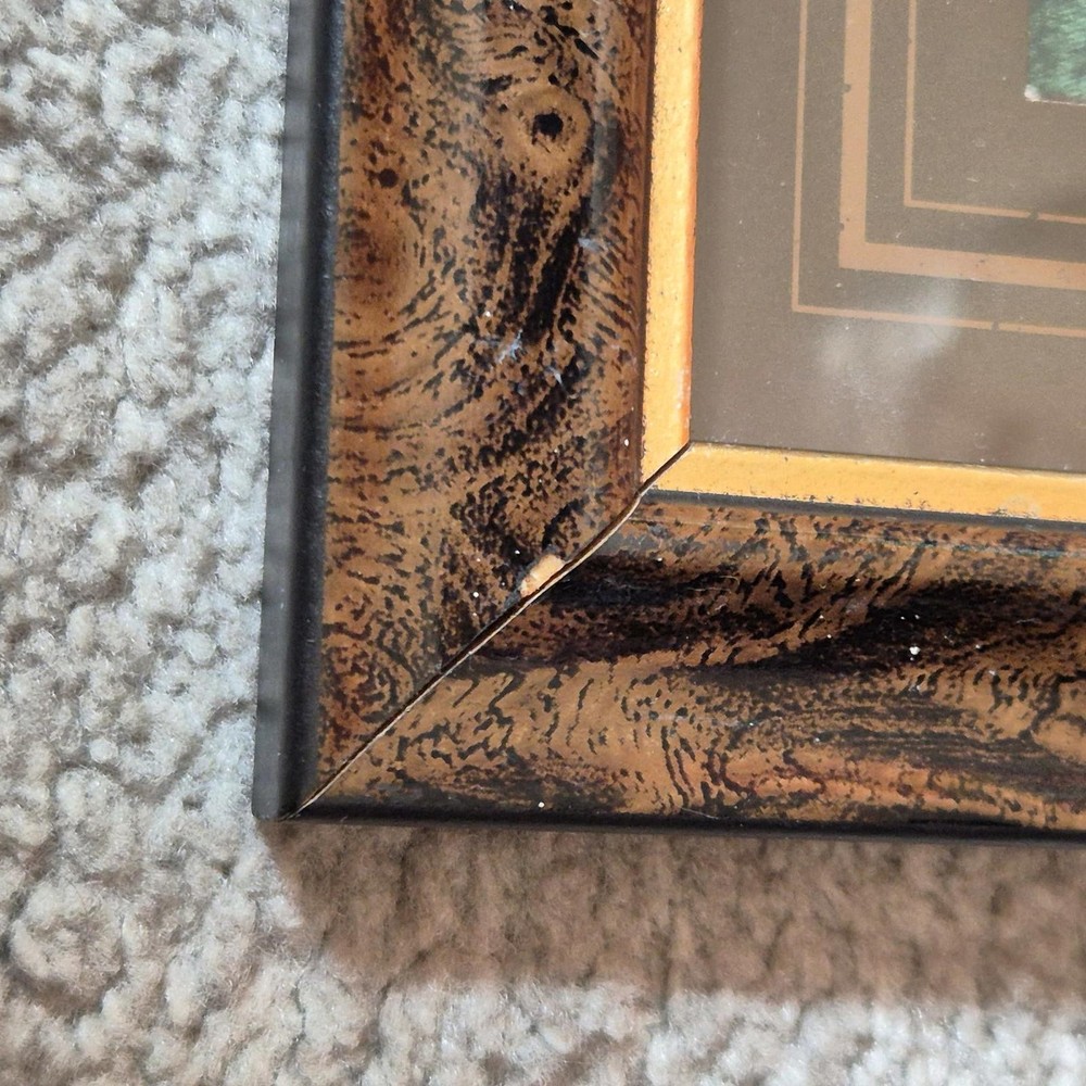 Framed White Tiger Foil Artwork