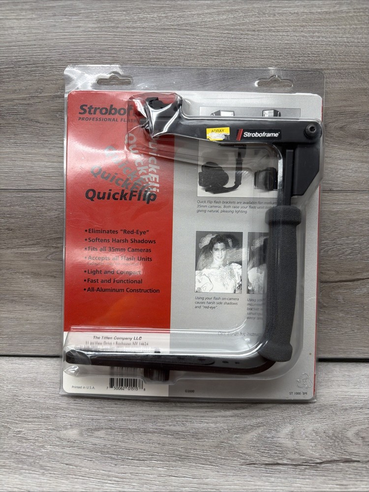 QuickFlip Stroboframe for 35mm SLR #310-635  Professional Flash Bracket