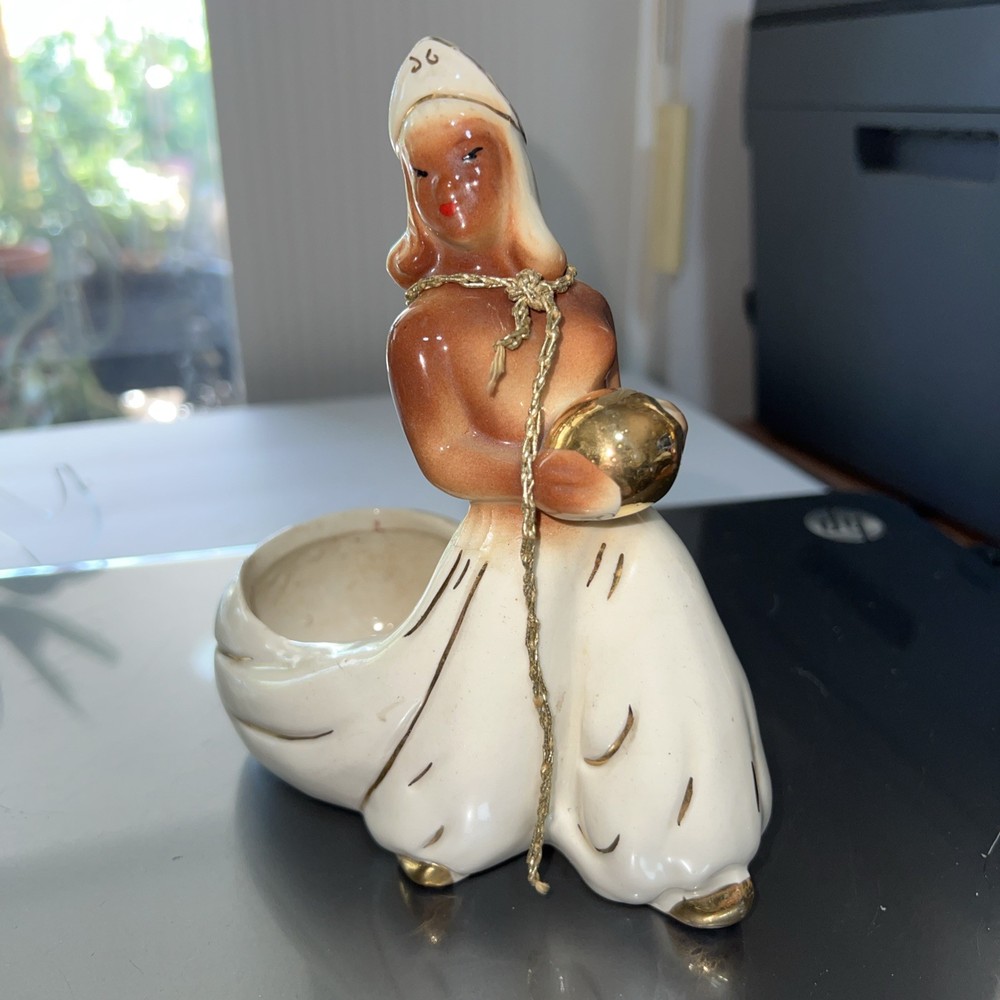 Joan Lea Harem Lady Ceramic Planter