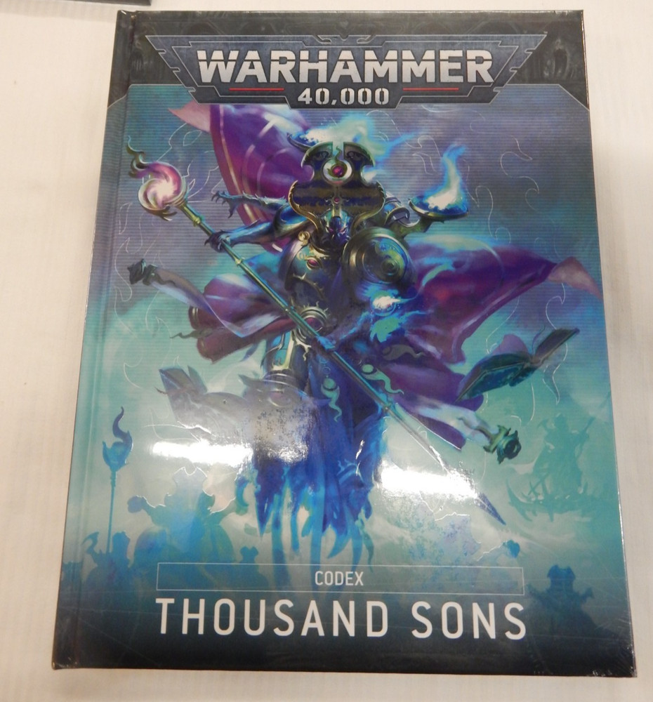 WARHAMMER 40,000 CODEX THOUSAND SONS BOOK NEW SEALED