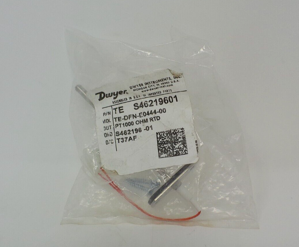 Dwyer TE-DFN-E0444-00 PT1000 Ohm RTD