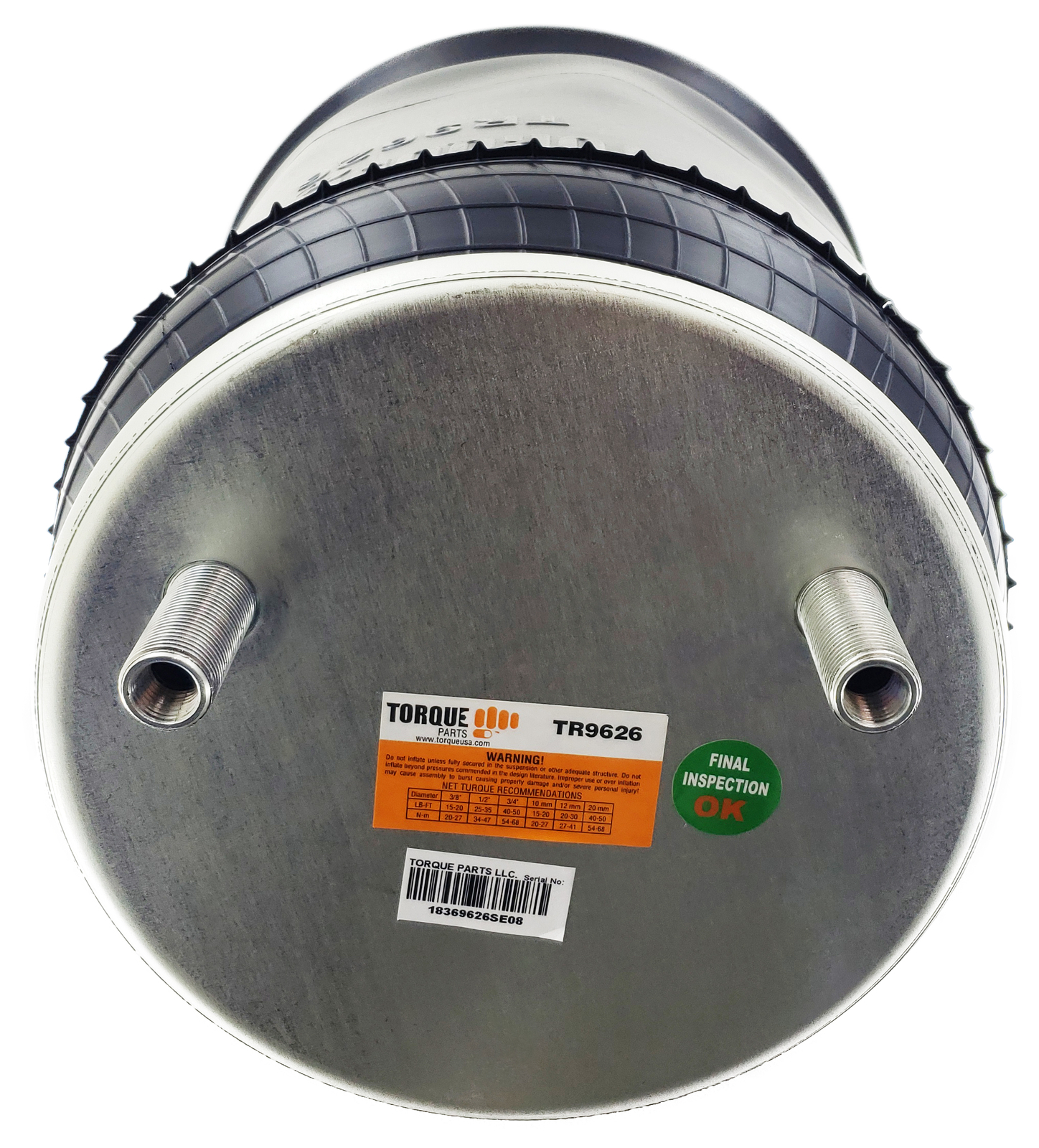 Pair of Trailer Air Spring Bag Replaces W01-358-9626 Hendrickson S-23720 C-23720