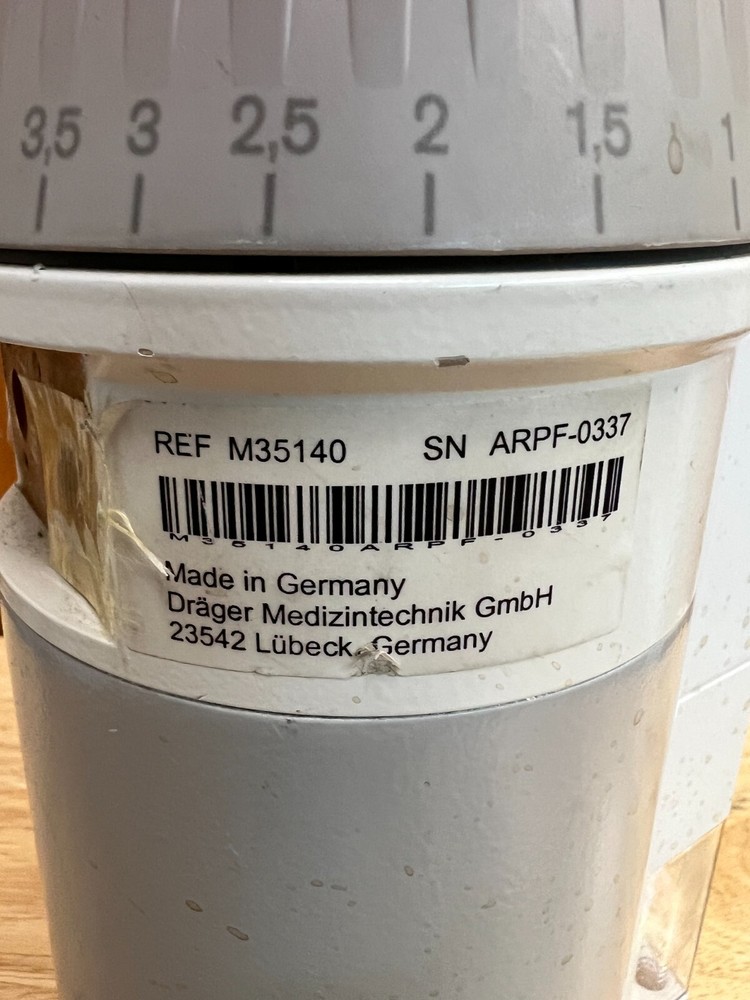 Drager Vapor 2000 Halothane M35140 Vaporizer(E648)