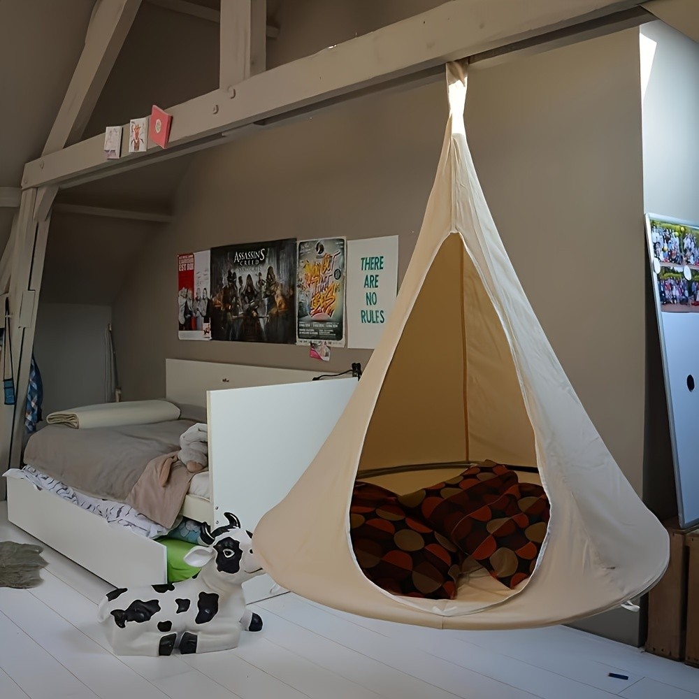 Portable Hanging Chair Hammock with Stand,Hammock for Bedroom