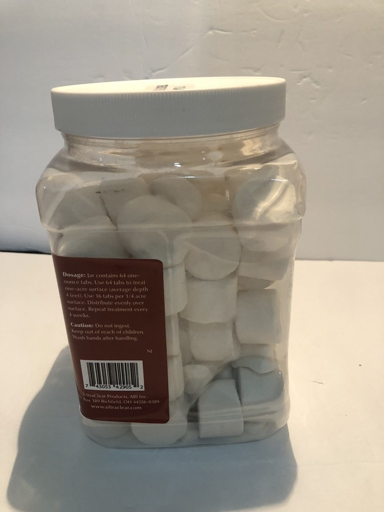 UltraClear Pond Muck Digester 64 Tablets, 4 lbs