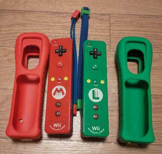 Nintendo Wii Official Remote controller Mario ＆ Luigi Motion Plus Wii U