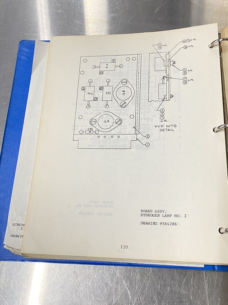 Beckman 24-25 Spectrophotometer UV-visible - Users Guide / Instruction Book