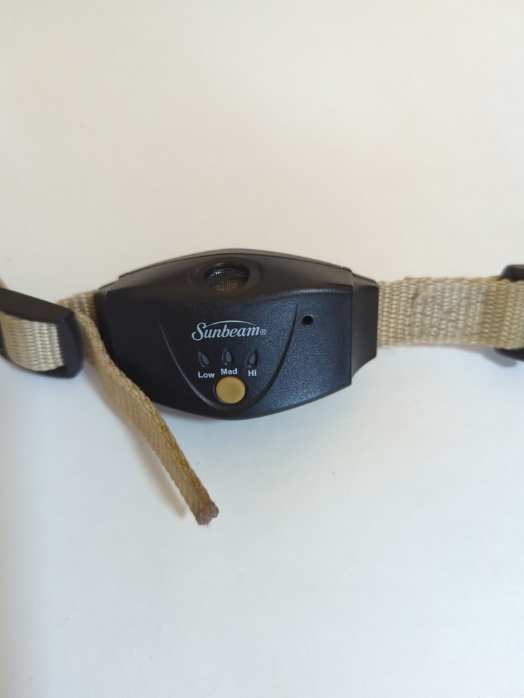 Sunbeam Advanced Ultrasonic Dog Bark Barking Control Collar Fast Ship UNTESTED
