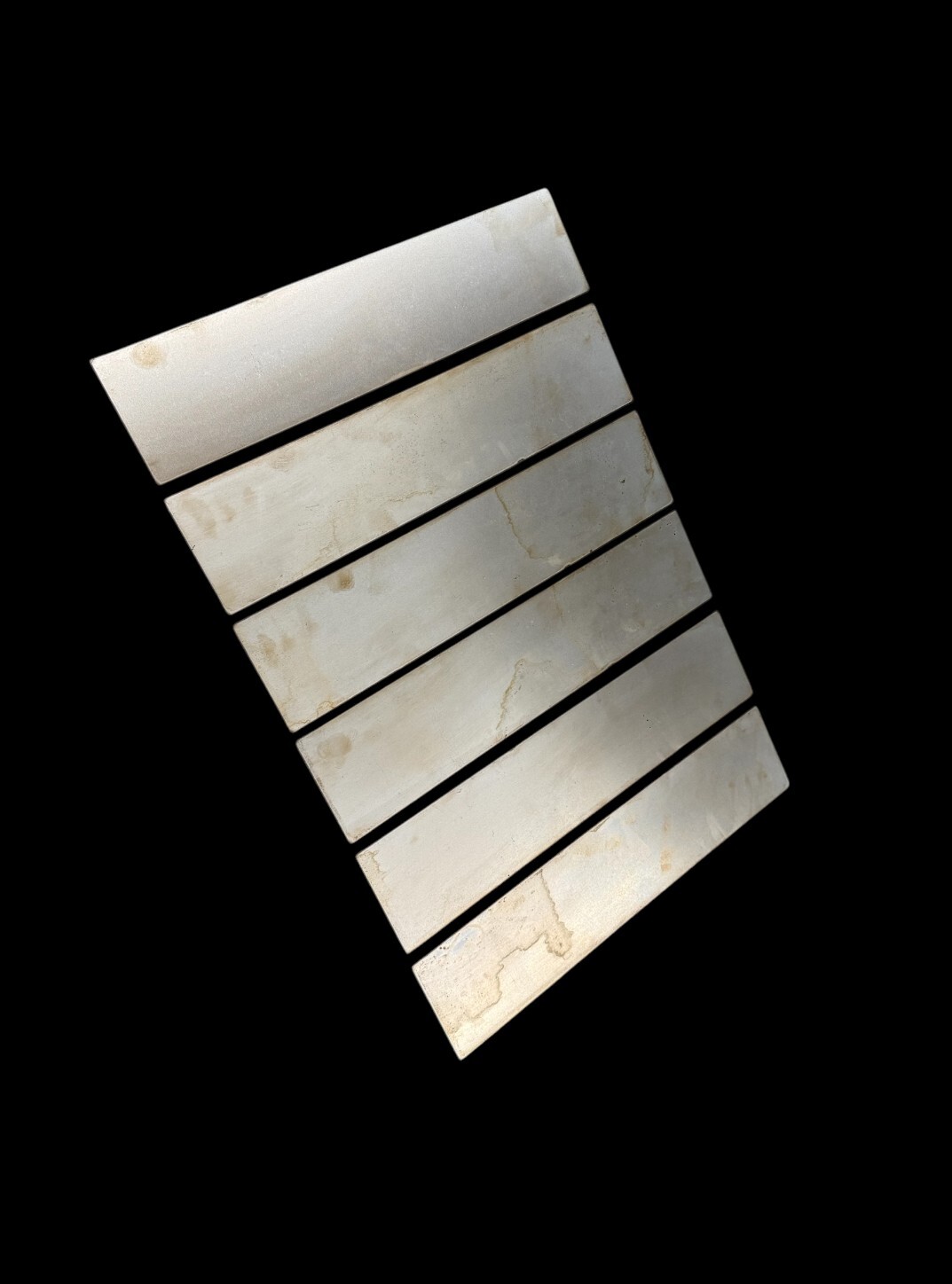 18 GUAGE STEEL SHEET METAL COLD ROLLED 4" X 18" 6 pack