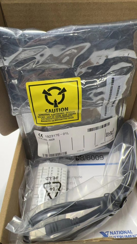 National Instruments USB-6008 Data Acquisition Card NI DAQ Multifunction US new