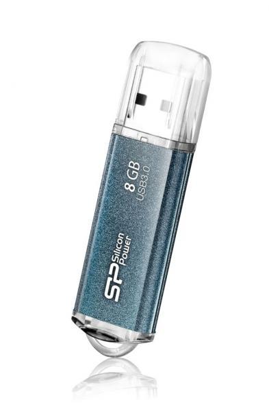 8GB Silicon Power Marvel M01 USB3.0 Flash Drive Icy Blue