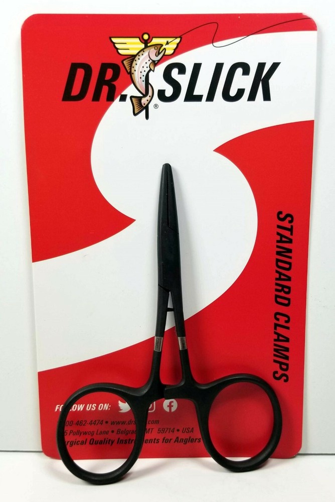 Dr. Slick Standard Clamps 4.0" Black - New