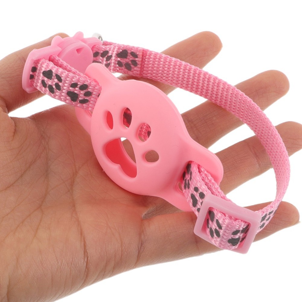 3PCS Kitten Tracker Collar Holder with Bell - Reflective Cat Safety Collar -