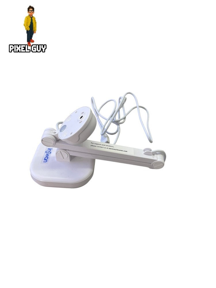 Inswan INS-1 Tiny 8MP USB Document Camera W/ Auto-Focus & Led Light