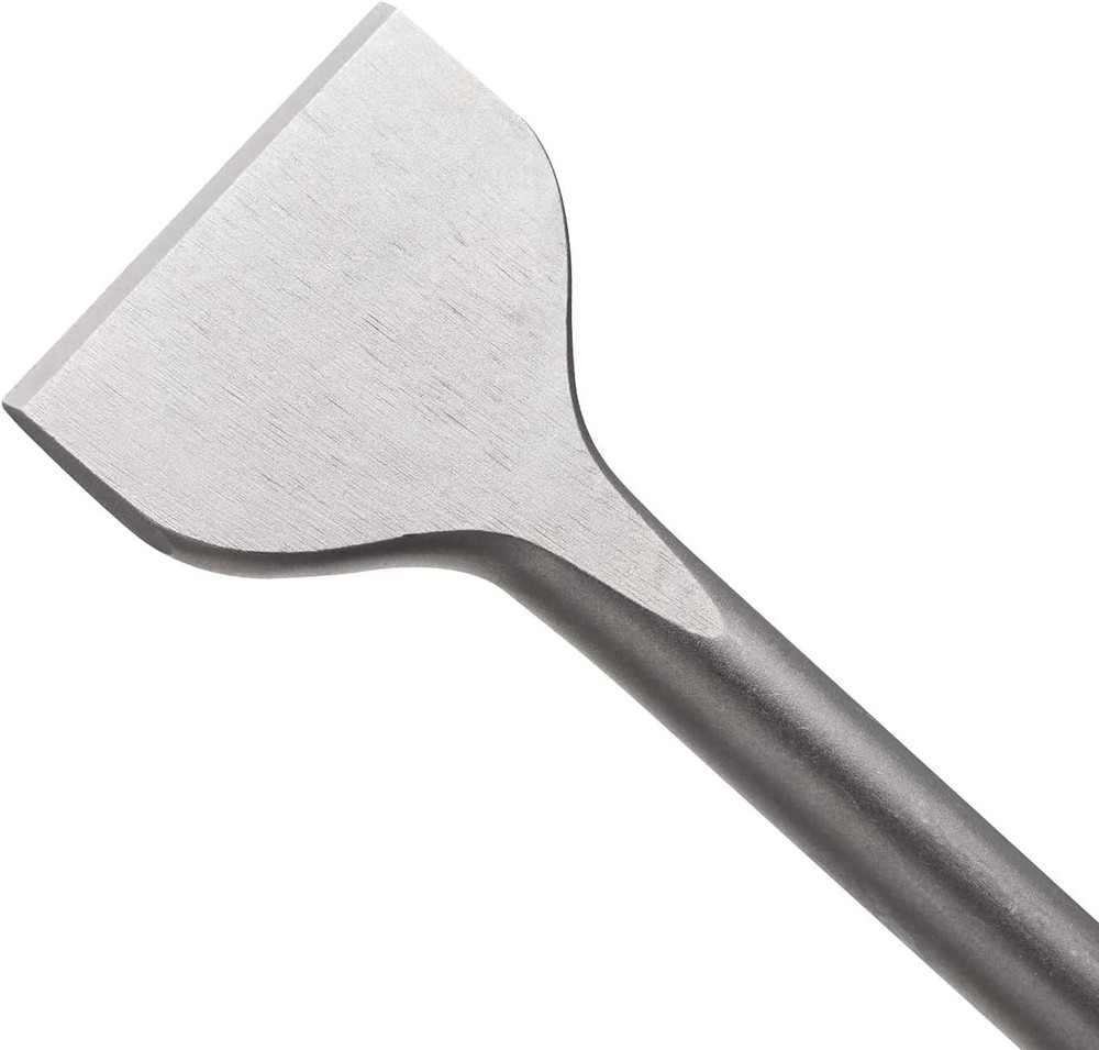 12-Inch SDS Max Compatible Scaling Chisel with Angled Design for Easy Handling