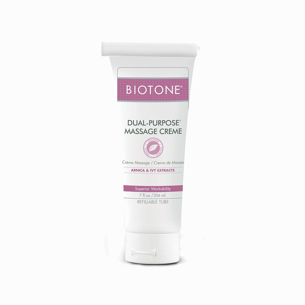 BIOTONE Dual-Purpose Massage Creme – Paraben Free - Arnica - Non Greasy